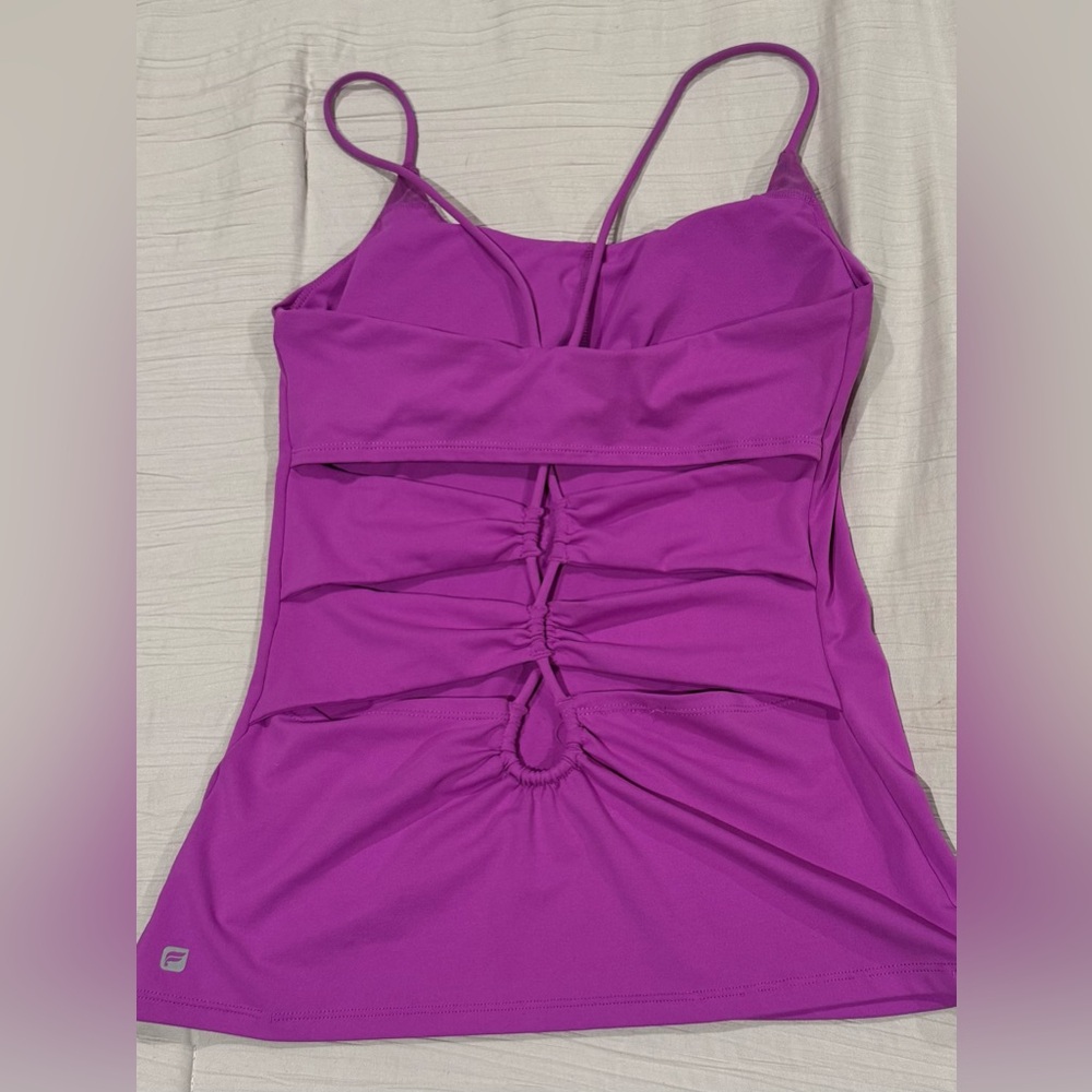 Fabletics Purple Cutout Top